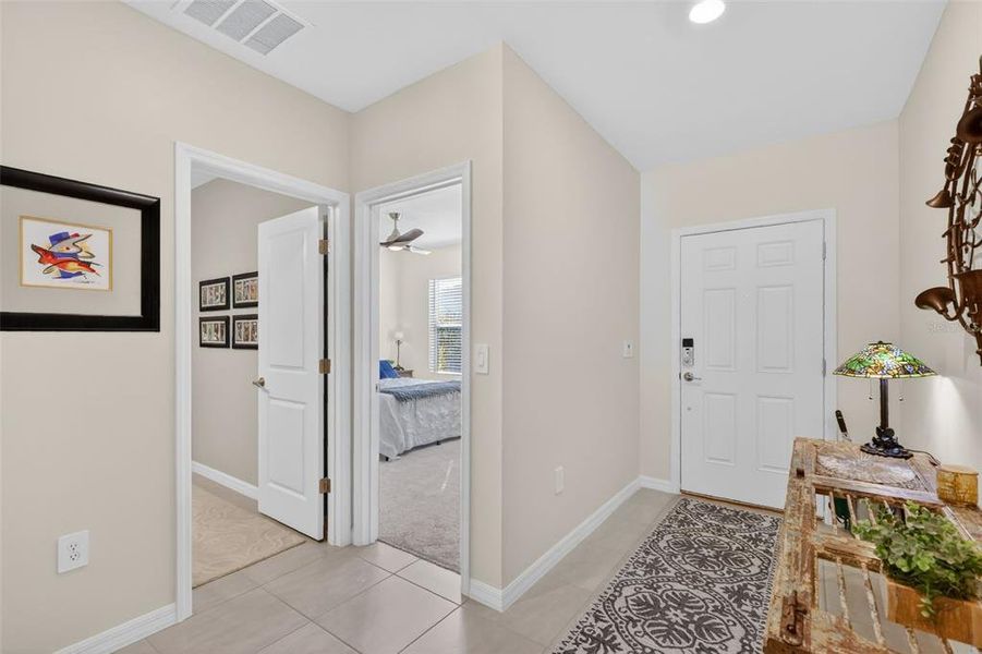 Furnished interior view inside a new home in Liberty Preserve, Leesburg (Image 32).