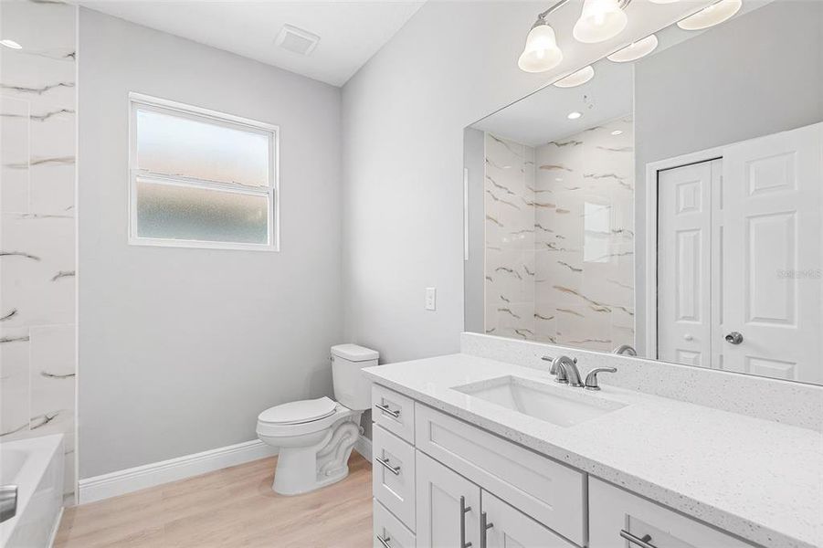 Furnished interior view inside a new home in , Winter Haven (Image 9).