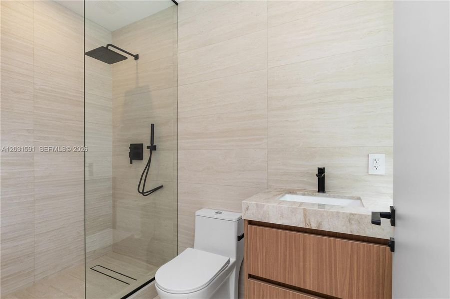 Furnished interior view inside a new home in , Coral Gables (Image 15). Furnished interior view inside a new home in , Coral Gables (Image 15).