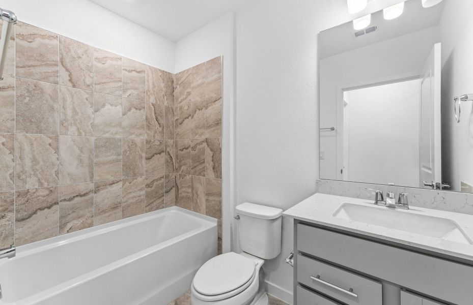 Furnished interior view inside a new home in Oakfield Trails, Parrish (Image 9).