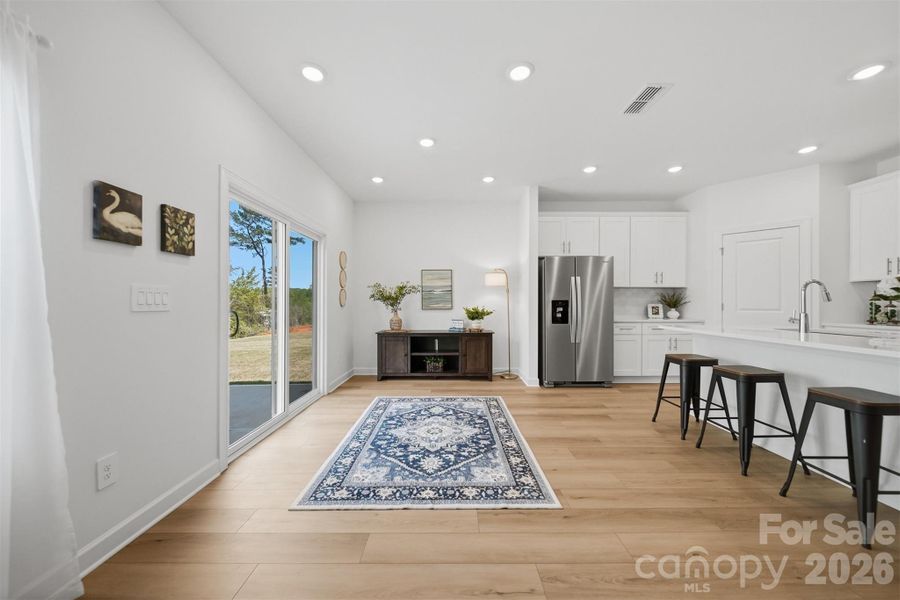 Furnished interior view inside a new home in Buffalo Ridge, Newton (Image 10).