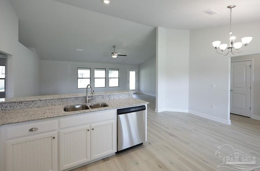 Furnished interior view inside a new home in Blossom Grove, Milton (Image 6).