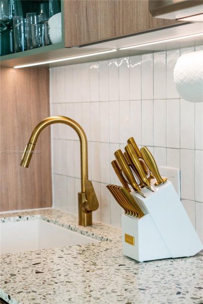 Close-up of interior finishes inside a home in , Miami (Image 23).