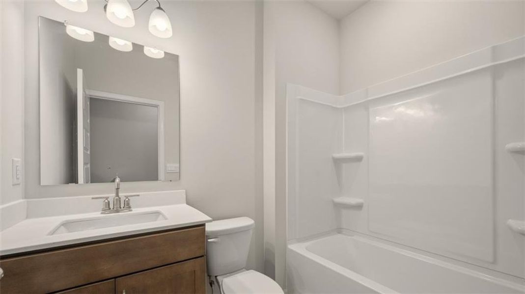 Furnished interior view inside a new home in The Gates at Pates Creek, Hampton (Image 12).