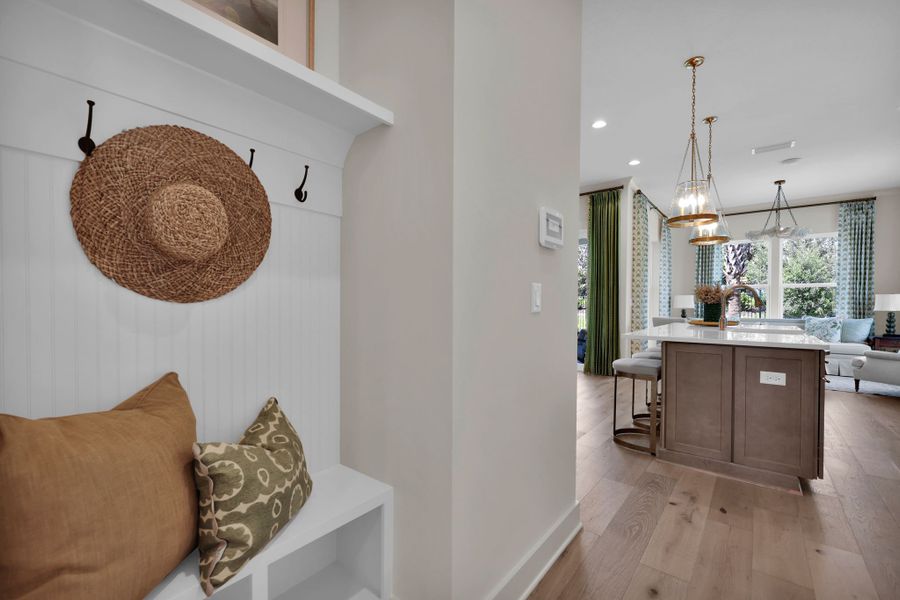 Representative furnished interior of a home built from the Scarlett by Riverside Homes in Mariposa at EverRange 50' Series, Jacksonville (Image 67).