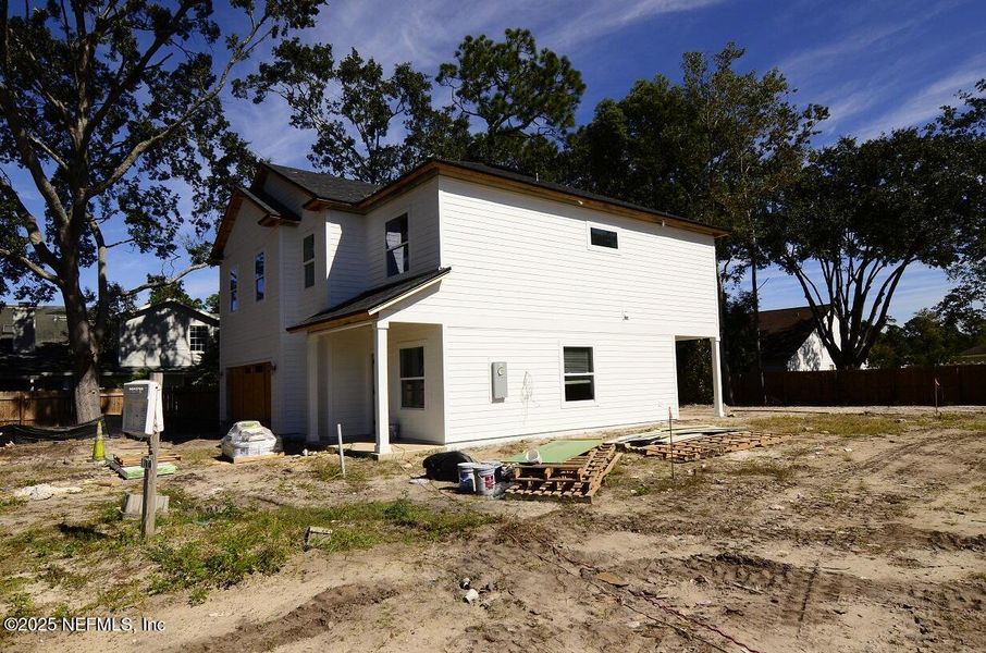 In-progress construction of a new home in , Jacksonville, FL (Image 27).