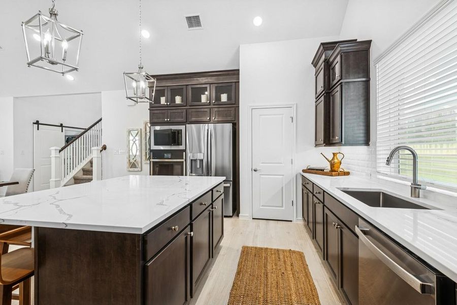 Furnished interior view inside a new home in Westwood, League City (Image 13). Furnished interior view inside a new home in Westwood, League City (Image 13).