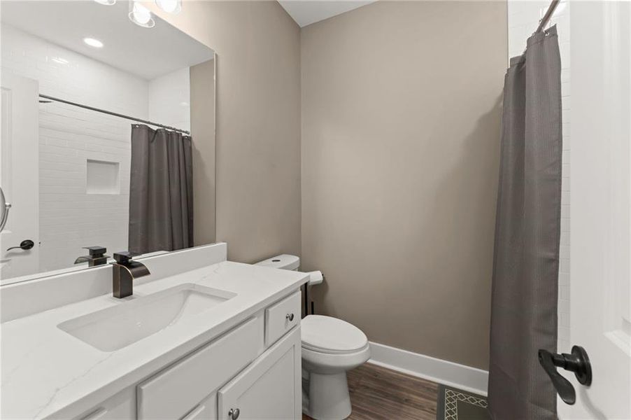 Furnished interior view inside a new home in , Dawsonville (Image 13).