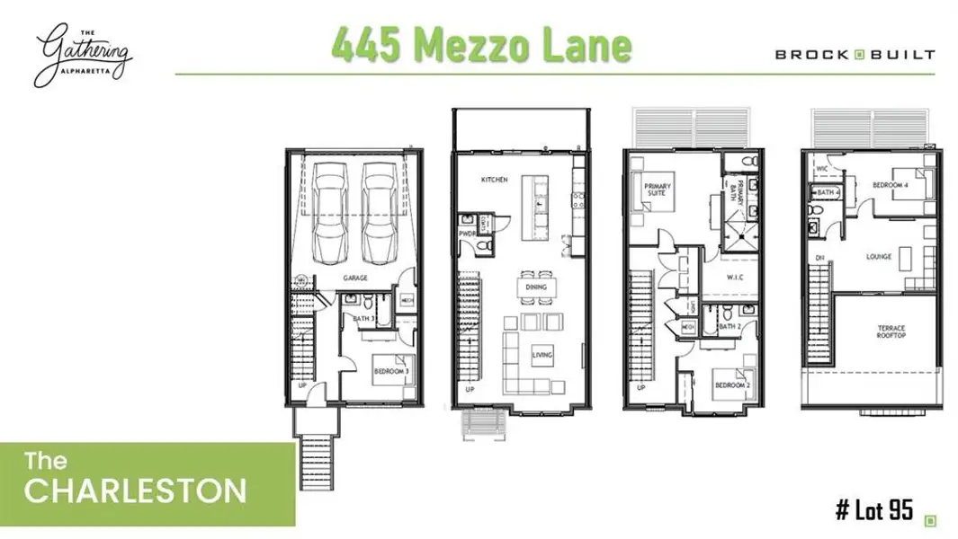 2D floor plan layout of this home in , Alpharetta, GA (Image 4).