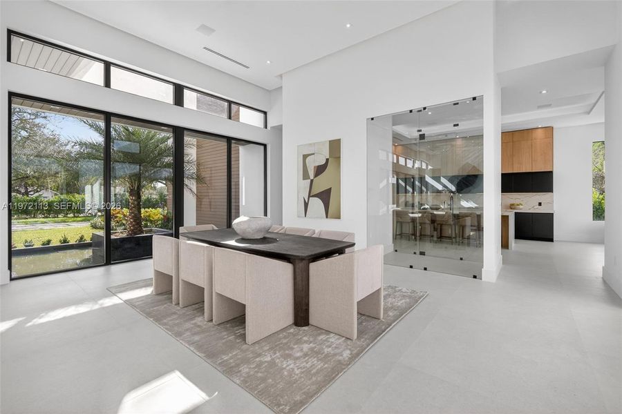 Furnished interior view inside a new home in , Miami (Image 10). Furnished interior view inside a new home in , Miami (Image 10).