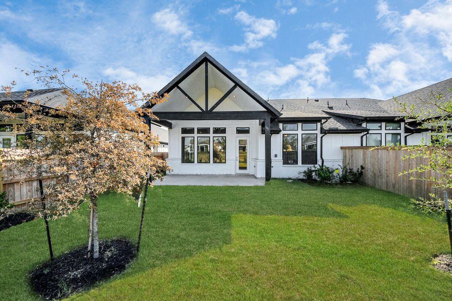 Exterior details and patio area of a home in , Katy (Image 28). Exterior details and patio area of a home in , Katy (Image 28).