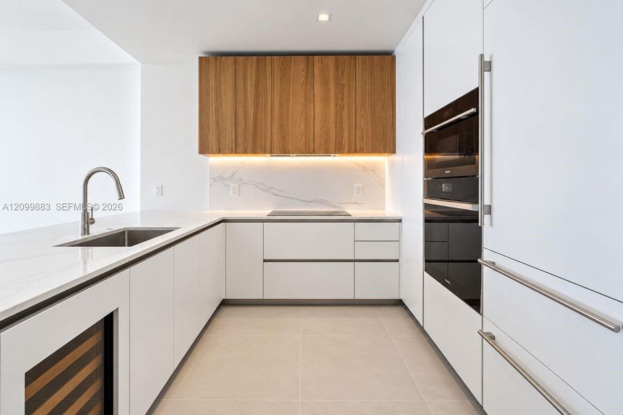 Furnished interior view inside a new home in , Miami (Image 6).