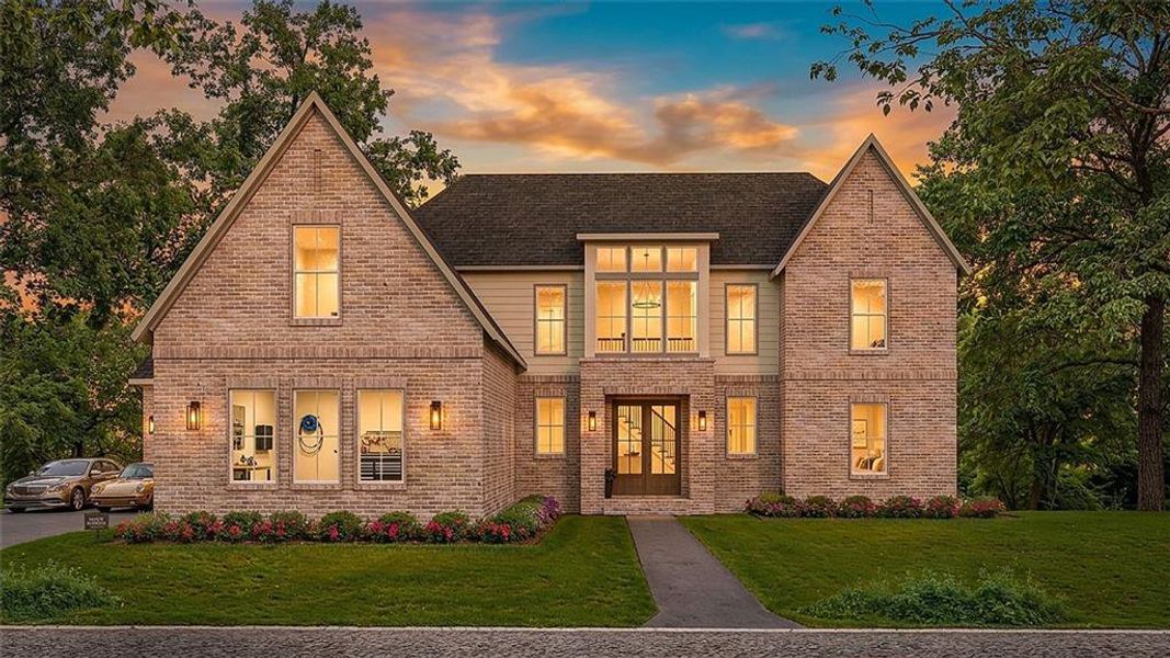 Front exterior of a new home in , Bogart, GA, highlighting curb appeal (Image 1). Front exterior of a new home in , Bogart, GA, highlighting curb appeal (Image 1).