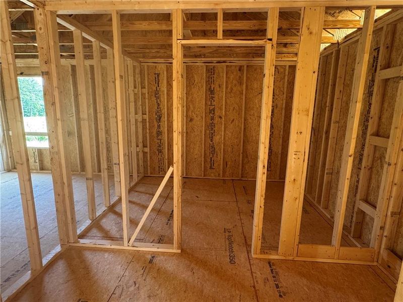 In-progress construction of a new home in Langston Reserve, Cartersville, GA (Image 10).