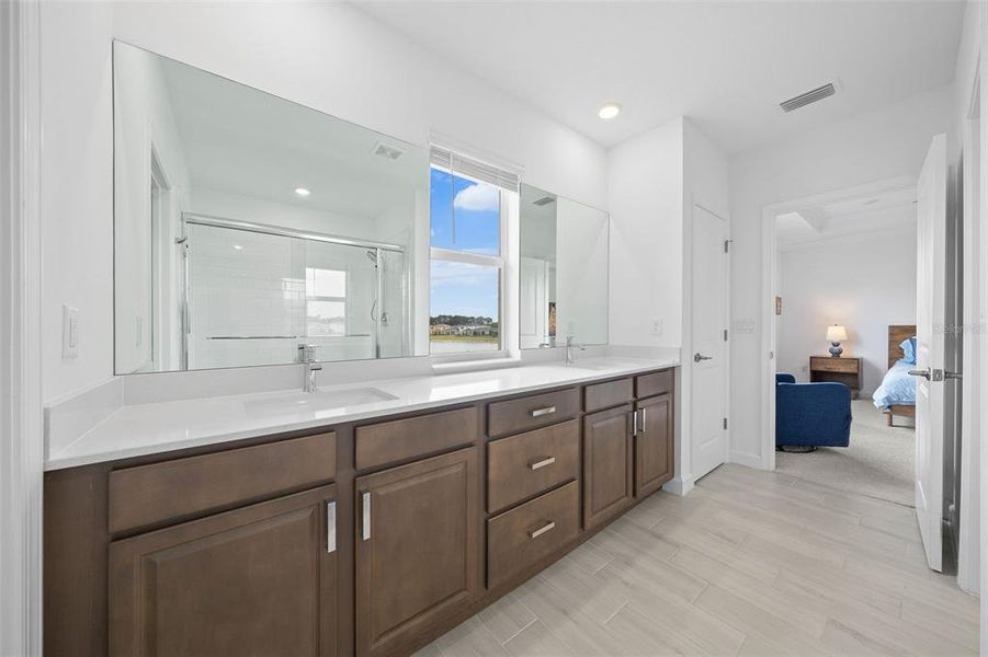 Furnished interior view inside a new home in , Palm Bay (Image 15). Furnished interior view inside a new home in , Palm Bay (Image 15).