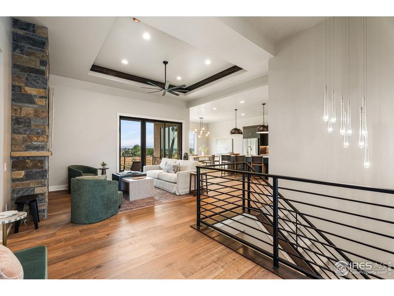 Furnished interior view inside a new home in , Timnath (Image 28).