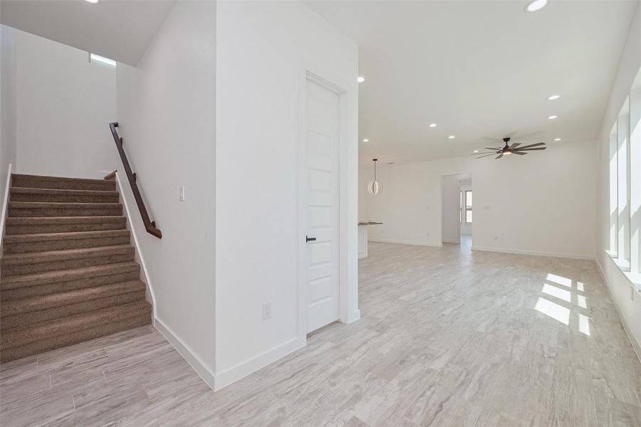 Spacious, unfurnished interior of a new home in , Houston (Image 12). Spacious, unfurnished interior of a new home in , Houston (Image 12).