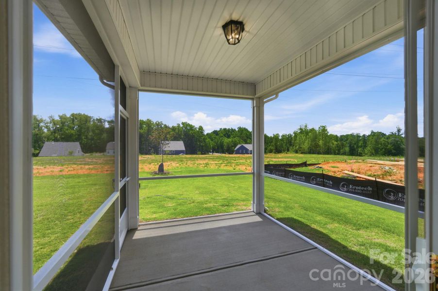 Screened porch