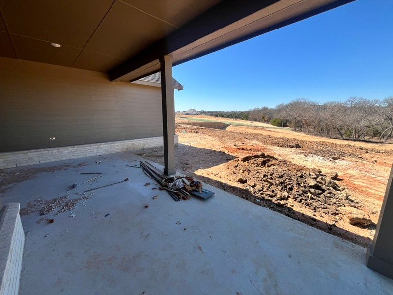 In-progress construction of a new home in Eagle Ridge Estates, Weatherford, TX (Image 14).