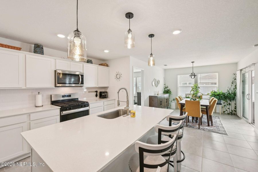 Furnished interior view inside a new home in , Jacksonville (Image 18).