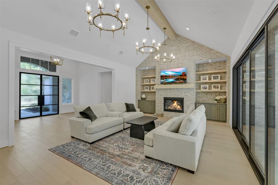 Furnished interior view inside a new home in , Montgomery (Image 16).