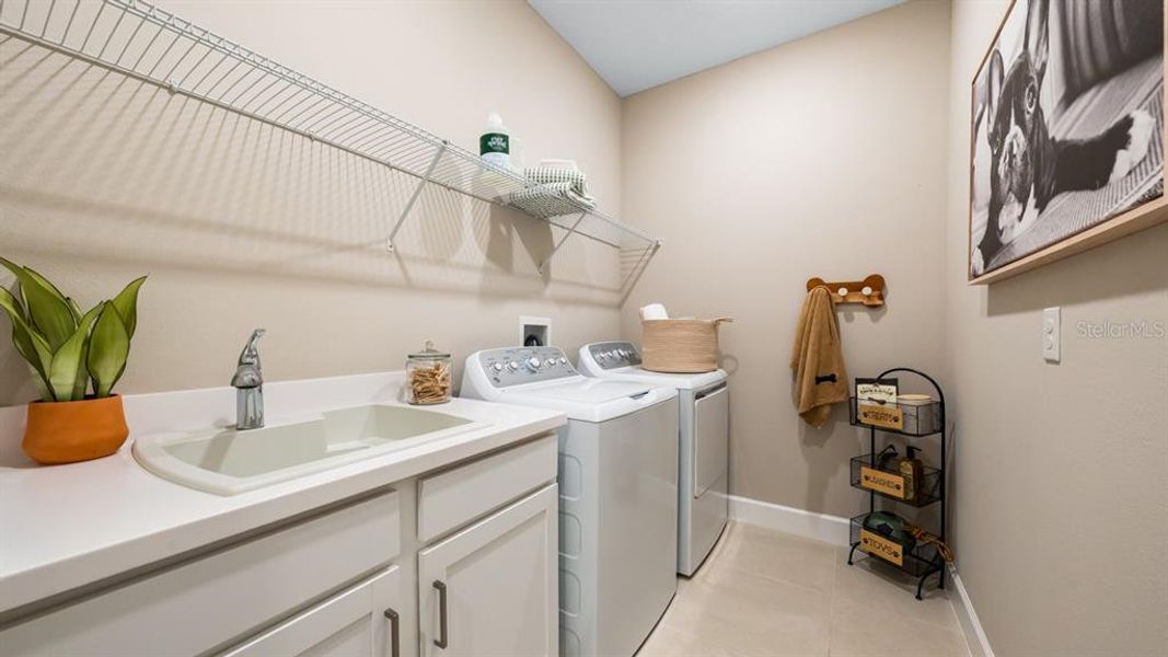 Furnished interior view inside a new home in Esplanade at Wiregrass Ranch, Wesley Chapel (Image 32).