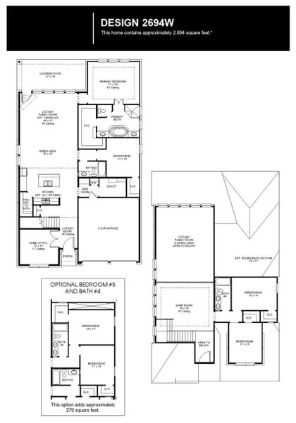 2D floor plan layout of this home in Valencia, Manvel, TX (Image 2).