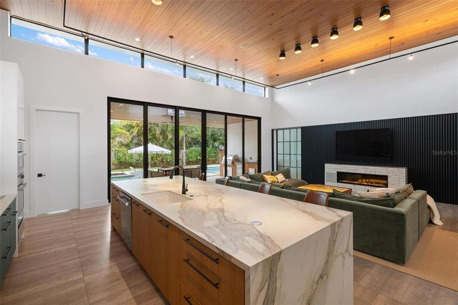 Furnished interior view inside a new home in , Sarasota (Image 52).