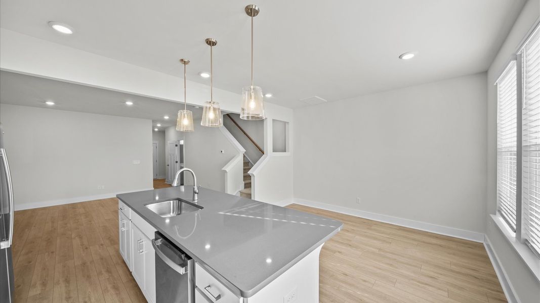Furnished interior view inside a new home in Ransdell Pointe, Spartanburg (Image 12).