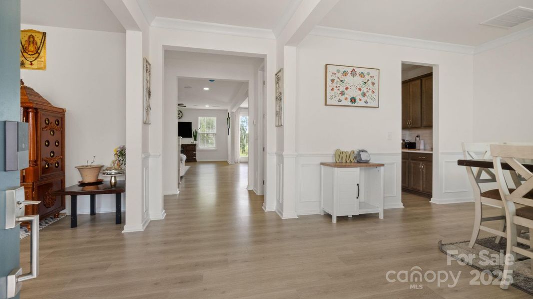 Furnished interior view inside a new home in , Fort Mill (Image 25).
