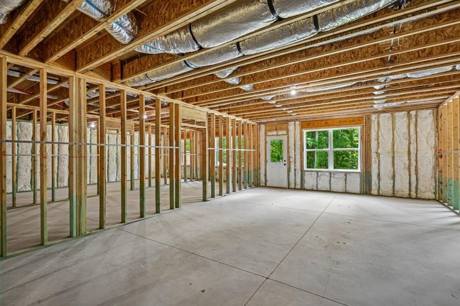 In-progress construction of a new home in Arden on Lanier, Cumming, GA (Image 39).