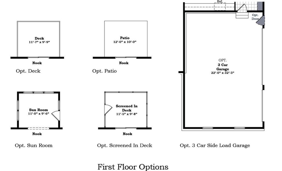 2D floor plan layout for the The Briarhaven III Side Entry by Norfolk Homes in Fosdick Glen of Saline, Saline, MI (Image 31).