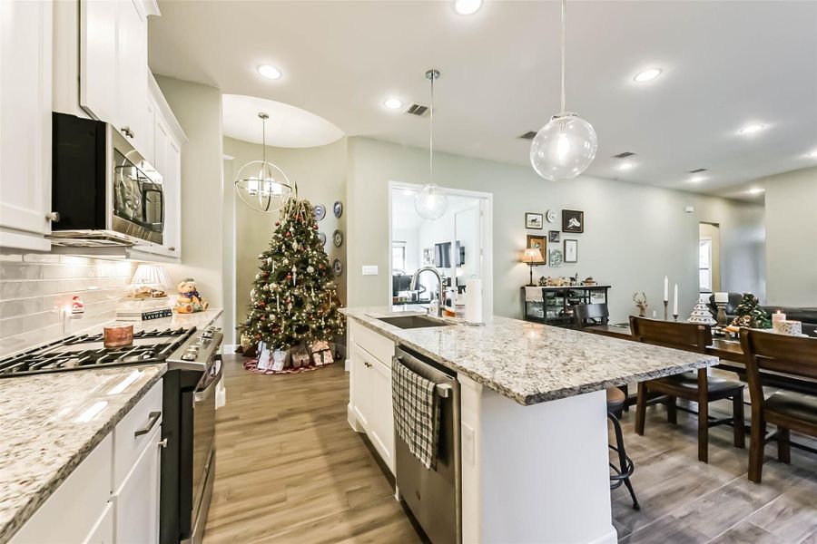 Furnished interior view inside a new home in , Katy (Image 13). Furnished interior view inside a new home in , Katy (Image 13).