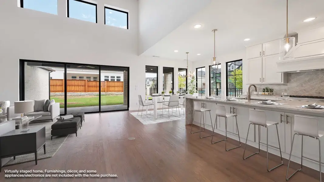 Representative furnished interior of a home built from the 536A by Britton Homes in The Tribute, The Colony (Image 4). Representative furnished interior of a home built from the 536A by Britton Homes in The Tribute, The Colony (Image 4).