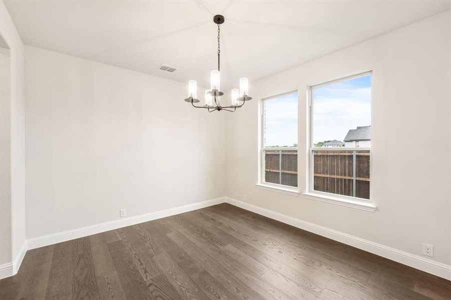 Spacious, unfurnished interior of a new home in Homestead at Daniel Farms, DeSoto (Image 22). Spacious, unfurnished interior of a new home in Homestead at Daniel Farms, DeSoto (Image 22).