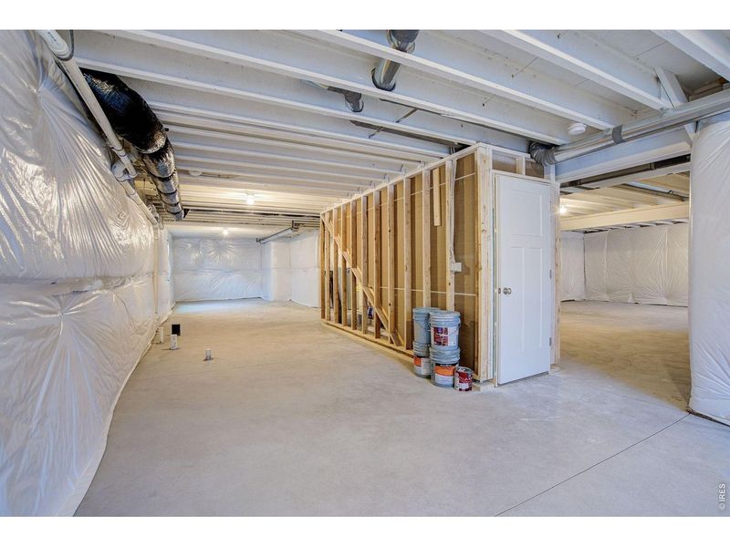 In-progress construction of a new home in , Wellington, CO (Image 26).