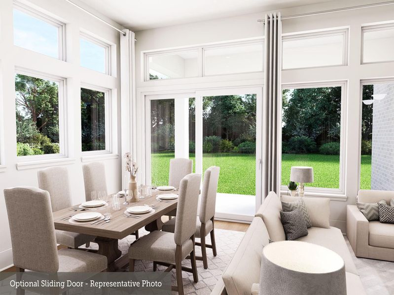 Furnished interior view inside a new home in Colton 45' Homesites, Todd Mission (Image 14).