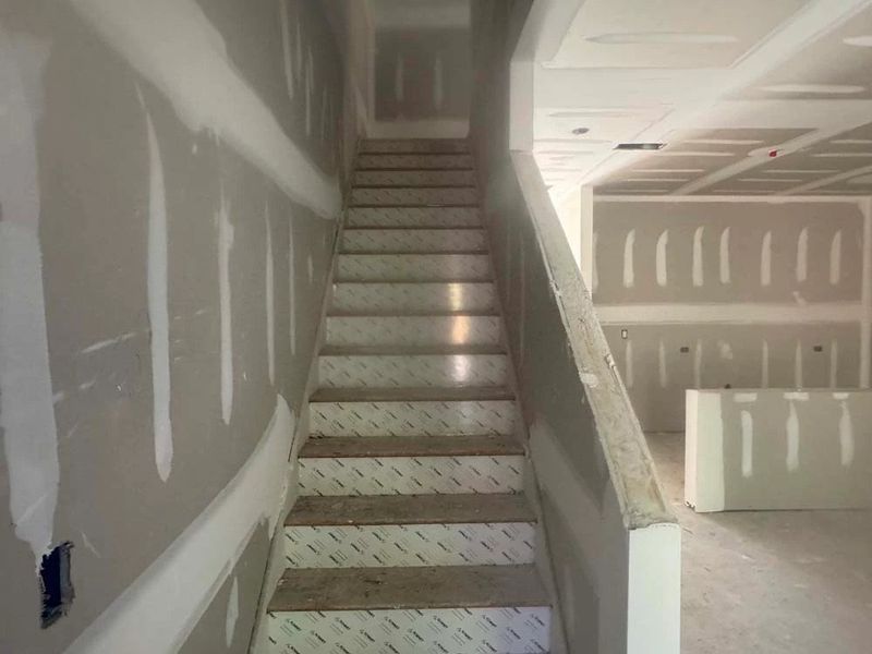 Stairs to Second Floor Construction Progress