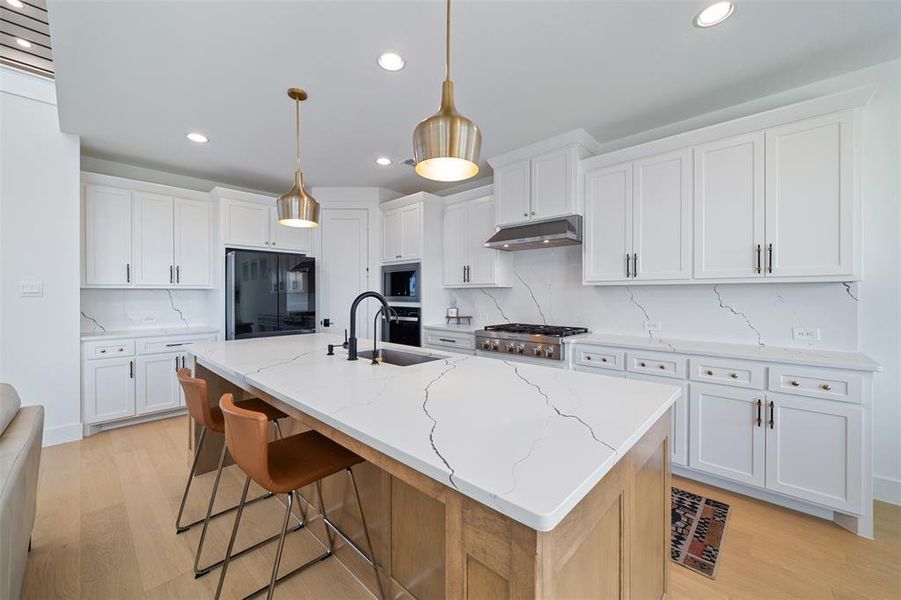 Furnished interior view inside a new home in North Sky, Celina (Image 10). Furnished interior view inside a new home in North Sky, Celina (Image 10).