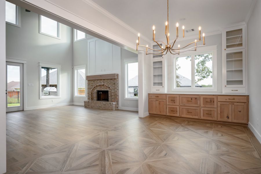 Representative unfurnished interior of a home built from the The Stella by Reece Homes in Traditions, Bryan (Image 26).