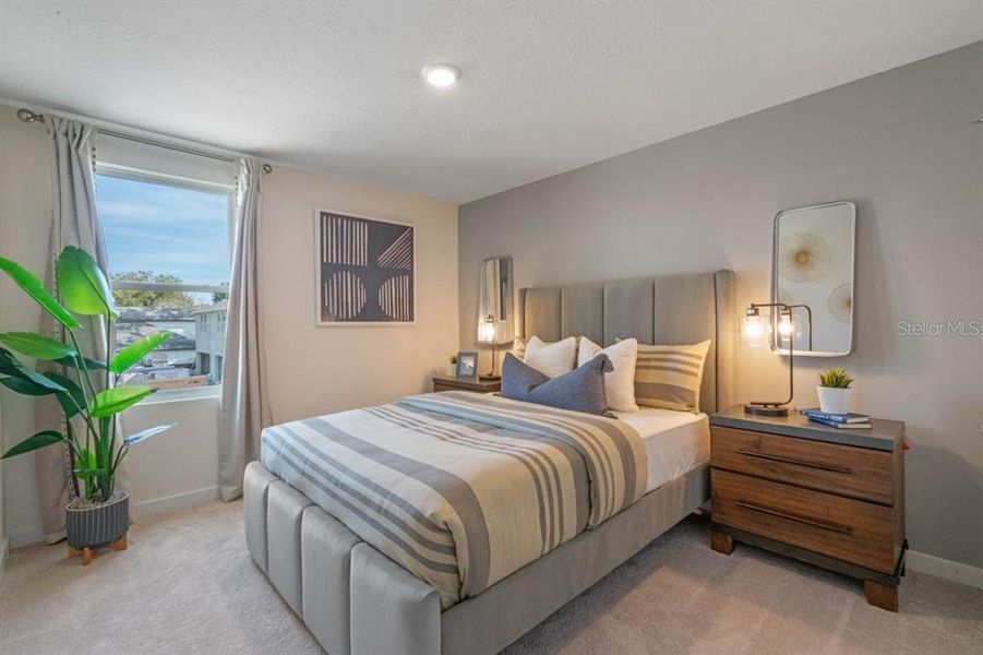 Furnished interior view inside a new home in , St. Cloud (Image 19). Furnished interior view inside a new home in , St. Cloud (Image 19).