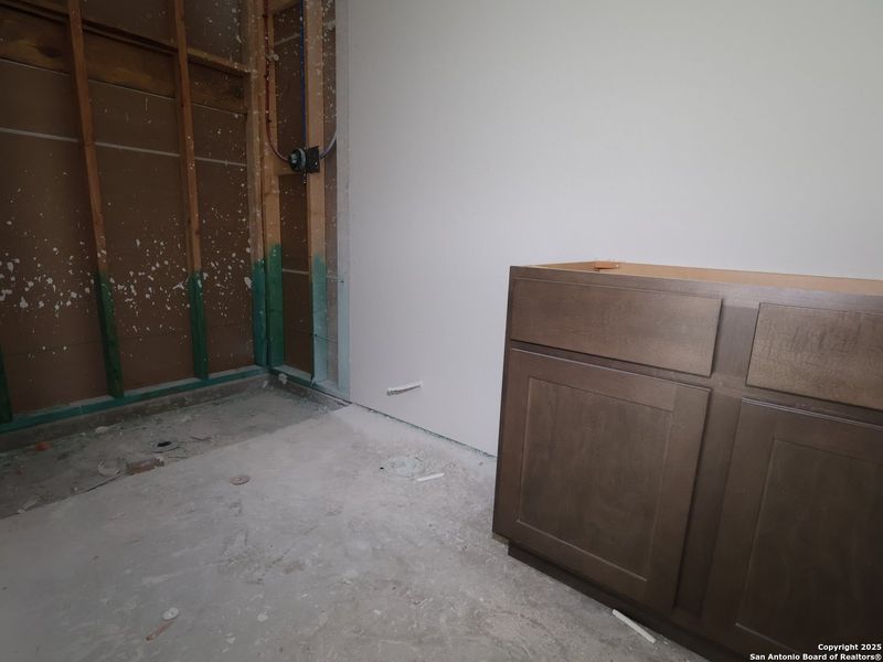 In-progress construction of a new home in Everly Estates, San Antonio, TX (Image 16).