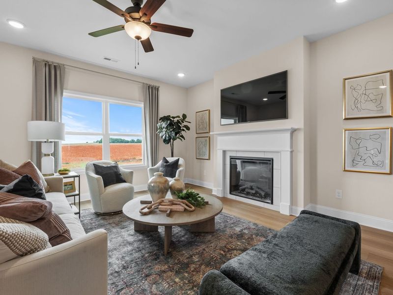 Furnished interior view inside a new home in Waverly Estates, Nevada (Image 16). Furnished interior view inside a new home in Waverly Estates, Nevada (Image 16).