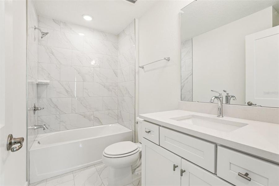 Furnished interior view inside a new home in Trinity Place, St. Cloud (Image 9).