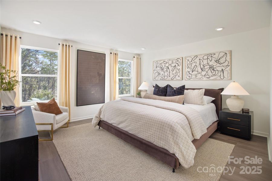 Furnished interior view inside a new home in Sheffield, Indian Trail (Image 7). Furnished interior view inside a new home in Sheffield, Indian Trail (Image 7).