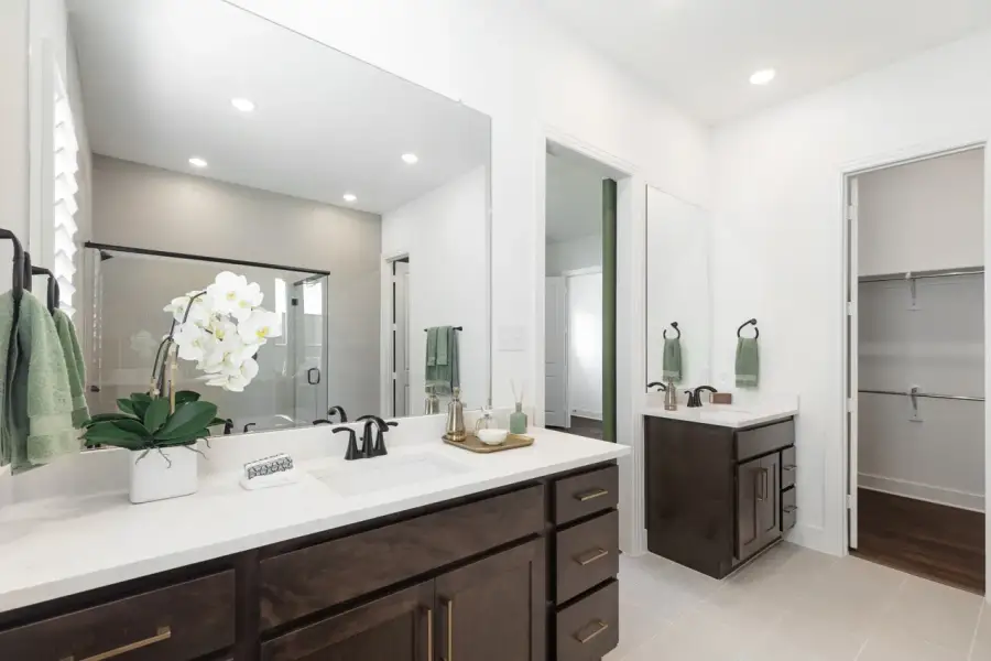 Representative Primary Bathroom - some options shown