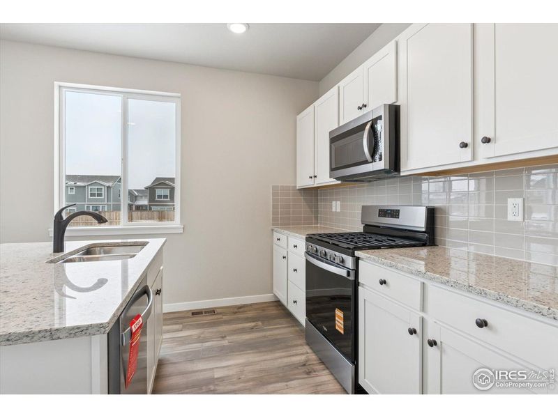 Furnished interior view inside a new home in The Overlook at Johnstown Farms, Johnstown (Image 11).