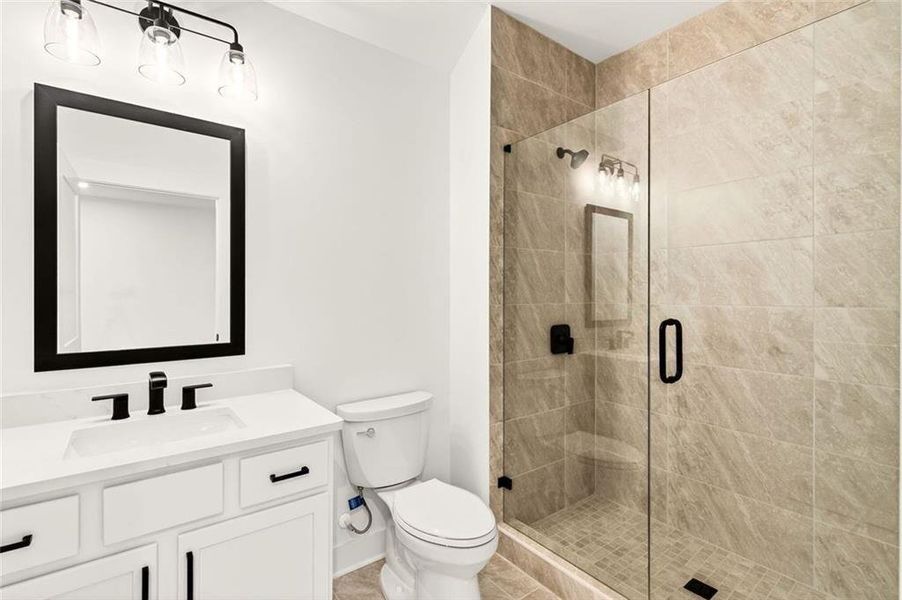 Furnished interior view inside a new home in , Cumming (Image 34).