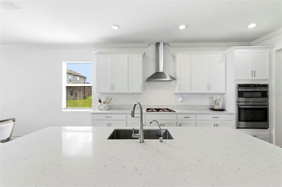 Furnished interior view inside a new home in , Palmetto (Image 15).