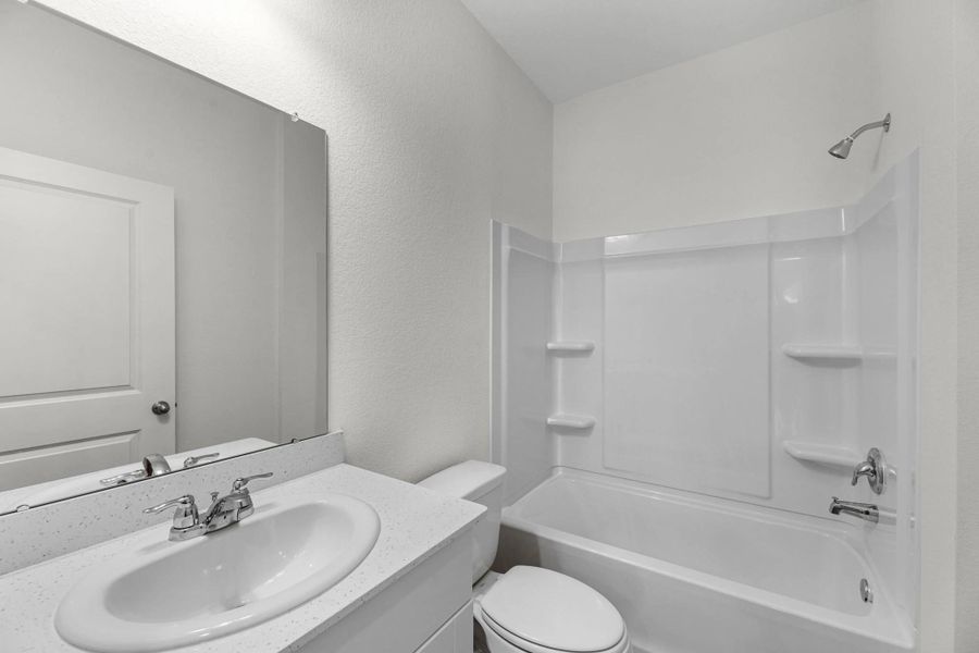 Furnished interior view inside a new home in Willow Springs, Buda (Image 6).